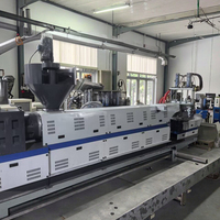 Machine de granulation de recyclage de déchets plastiques PP ABS PC PA PE PET, machine de fabrication de granulés de plastique, marque HM 110kW8