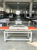 Presse à chaud pneumatique 60x100cm à chauffage unique, machine de transfert thermique par sublimation à plat à poste unique, idéale pour les vêtements