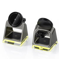 Nouveautés 2025, chargeur sans fil magnétique pliable 3 en 1 tendance avec lampe et support, station multifonctionnelle