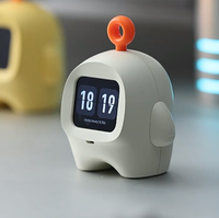 Robot de bureau DeepSeek AI - Compagnon vocal multilingue en 37 langues, jouet intelligent AI pour l'éducation et la décoration de bureau