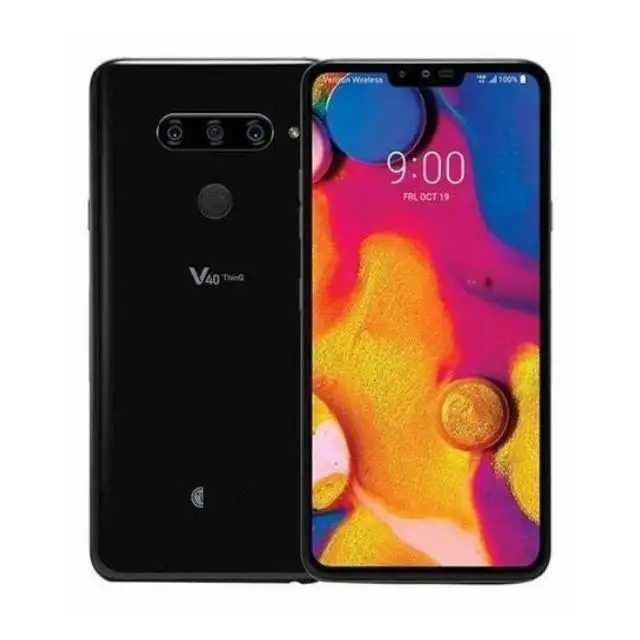 Groothandel Voor Lg V40 Thinq V405 Mobiele Telefoons 6.4 ''Inch 128Gb Unlock Mobiele Telefoons Smartphones Snelle Levering Phon