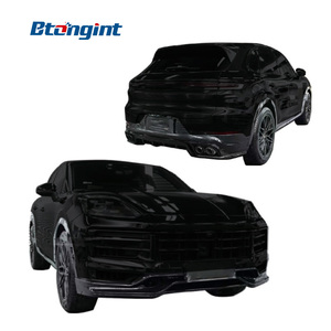 Spoiler para Ventana <span class=keywords><strong>de</strong></span> Coche, Compatible con el Modelo <span class=keywords><strong>TKT</strong></span> + Parachoques Trasero Central Turbo para Cayenne <span class=keywords><strong>24</strong></span> en adelante - Product Image 3