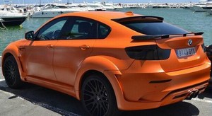 BTC nouvelle haute qualité pour <span class=keywords><strong>X6</strong></span> X6M E71 pour Style Wide Body Kit pare-chocs avant arrière 4 sorties échappement Central - Product Image 4