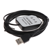 Module récepteur GPS SIGNALWELL avec antenne externe à interface USB, prise en charge DGPS 56CH 5V pour le positionnement et la navigation automobile