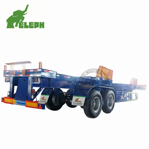 Semirremolque <span class=keywords><strong>Portacontenedores</strong></span> <span class=keywords><strong>de</strong></span> 2 Ejes para Terminal Marítimo - Product Image 4