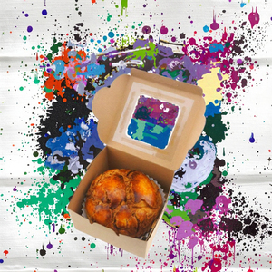 Cajas de Panadería Pequeñas al por Mayor con Ventana para Aperitivos, Mini Tartas, Regalos para Fiestas, Cafeterías, Restaurantes, Comida para Llevar - Papel Kraft Reciclado - Product Image 3