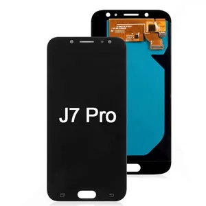 عرض لسامسونج غالاكسي J7 برو 2017 الأصلي J730 LCD J7 برو شاشة الكريستال السائل محول الأرقام بشاشة تعمل بلمس