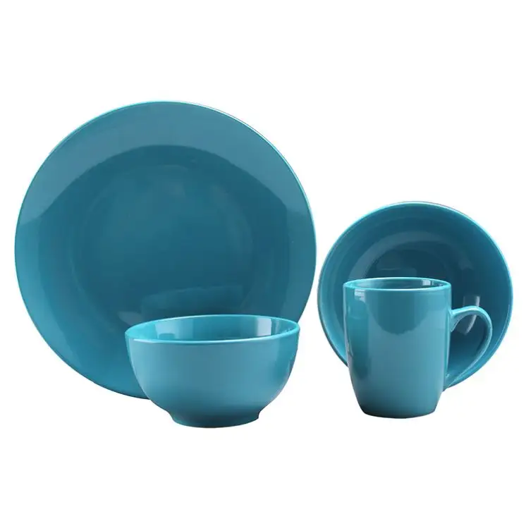 12 Stuk 16 Stuk Goedkope Steengoed Servies Set Servies Servies Voor Restaurant