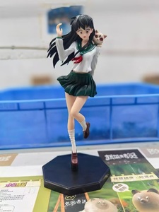 Figurine d'anime Gk <span class=keywords><strong>Higurashi</strong></span> <span class=keywords><strong>Kagome</strong></span> en PVC, 26cm, décoration de poupée de collection - Product Image 4
