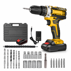 Taladro de <span class=keywords><strong>Impacto</strong></span> Recargable de Litio con Portabrocas de Cambio Rápido y Velocidad Variable para Uso Doméstico - Product Image 1