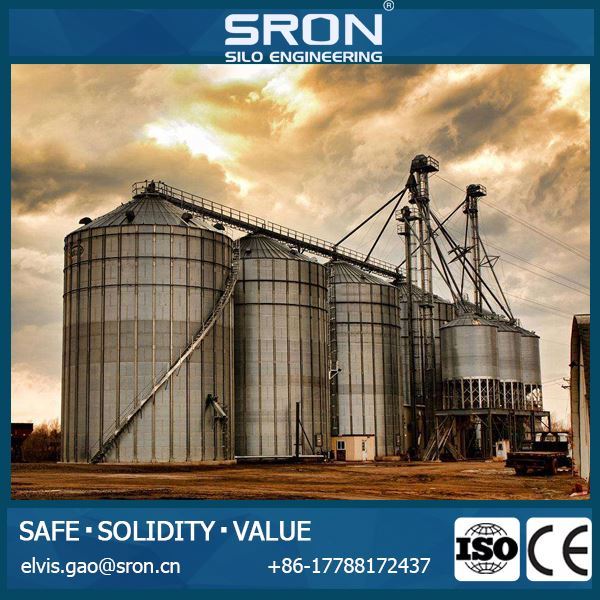 Small Flour Silo For Corn And Maize Powder Storage