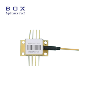 BoxOptronics 1310nm SLED เลเซอร์ไดโอด TEC ระบายความร้อน 8 พิน แพ็คเกจแบบ Butterfly -40 ถึง 85 1mW 2mW ไฟเบอร์ SM FC APC อุปกรณ์ออปติคอล - Product Image 1