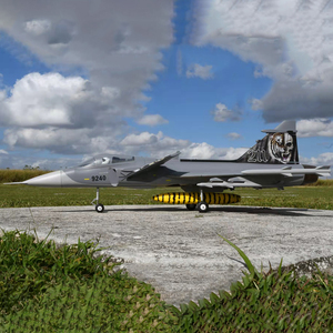 Avions télécommandés électriques en gros, modèles d'avions RC JAS39, planeur RC avec vol inversé RTF à vendre - Product Image 4