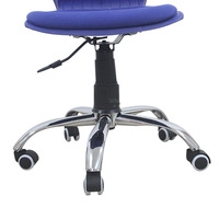 Chaise de bureau ergonomique pivotante moderne et simple, réglable en hauteur, en plastique, pour salle à manger, usage informatique et réunions