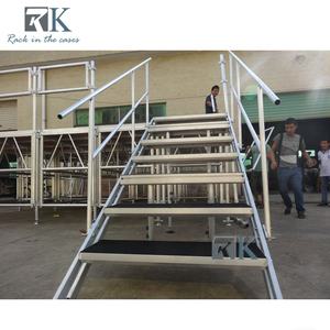 Non-slip <b>Platform</b> <b>Stage</b> for Events Aluminum Adjustable Height <b>Stages</b> - Product Image 6