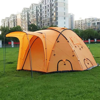 Tente de camping Ruizhan RZ-044 imperméable pour 5 à 8 personnes, taille familiale 410x410x220cm, dôme monocouche, imperméabilisation 2000-3000mm
