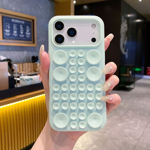 เคสโทรศัพท์ซิลิโคนแบบขายส่ง สไตล์ Ins สีมาการอง พร้อมจุกดูดสุญญากาศ สัมผัสนุ่มเหมือนผิว สำหรับ <span class=keywords><strong>iPhone</strong></span> 17 Air 16 <span class=keywords><strong>Pro</strong></span> <span class=keywords><strong>Max</strong></span> 15 14 13 <span class=keywords><strong>11</strong></span> - Product Image 5