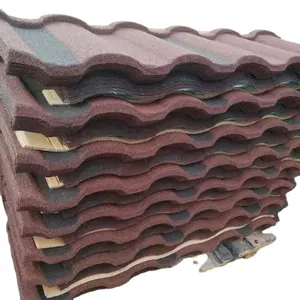 沙料 & CE，SONCAP认证屋面瓦铝锌彩色弯曲瓷砖图形设计现代户外瓷砖