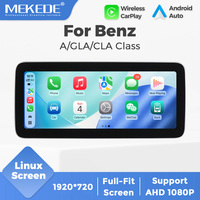 MEKEDE Stock UE Livraison Gratuite Système Linux Autoradio Lecteur Multimédia avec Kit de Câblage pour Benz Classe A GLA CLA 10,25 Pouces