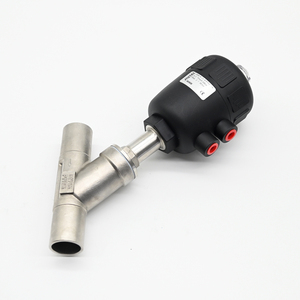 Base de Control Neumático de Alta Temperatura con Asiento Angular Soldado de Acero Inoxidable 304 Personalizable OEM, NPT/BSPT DN10~DN80 - Product Image 5