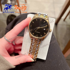 Montre de luxe rétro japonaise Longnes avec logo personnalisé, en acier inoxydable, calendrier, montre-bracelet à quartz étanche, montre de couple Ronda - Product Image 3