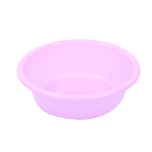 Bassine en plastique ronde 110g, lavabo domestique, usage dortoir, couleurs assorties, expédié - Product Image 2