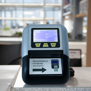 Machine de détection de devises multifonctionnelle N18, compteur de billets à détection de 4 faces avec construction en plastique pour USD et <span class=keywords><strong>EUR</strong></span> - Product Image 3