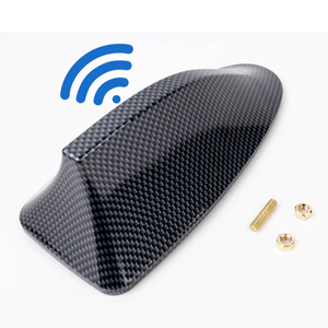 Antena de techo de aleta de tiburón SUV camión Van Antenne Requin AM FM señal de Radio antena aérea de coche con Base adhesiva para coches - Product Image 1