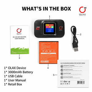 For OLAX MF6875 Mini CPE 4G Hotspot <b>Router</b> 300 Mbps LTE WiFi Wireless Mifis RJ45 Port 3000mAh Battery Pocket <b>Mobile</b> Firewall Esi - Product Image 6