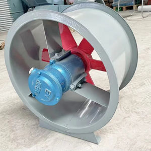 Ventilateur axial WENCHENG en tôle galvanisée, ventilateur durable pour la ventilation et l'échange d'air, ventilateur axial à haut volume - Product Image 1