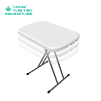 SK-ZDZ-H001 multifonctionnelle petite table pliante compacte portable réglable personnelle pliable