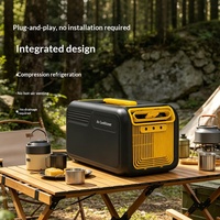 Climatiseur mobile portable pour camping en plein air, usage domestique, tout-en-un, télécommande, sans drainage, mini climatiseur pour camping-car