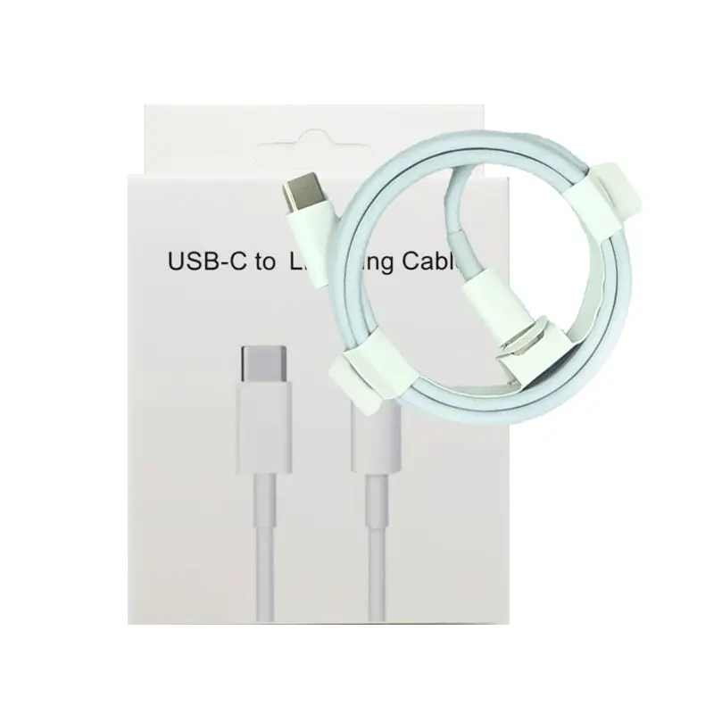 factory promotion usb data mobile phone charger cable wire for iphone cable for apple core with paper box package