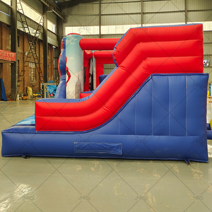 השכרת צד מסחרי מתנפחים להקפיץ בית spiderman טירה עם שקופית - Product Image 4