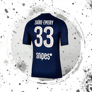 Maillot de sport pour homme adulte # 10 Dembélé # Maillot de football domicile personnalisé avec nom du joueur 9 Ramos, livraison directe - Product Image 6