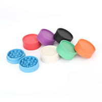 Vente en gros de broyeurs à tabac biodégradables personnalisés avec logo, 55 mm, 2 pièces, respectueux de l'environnement, autres accessoires pour fumeurs et briquets