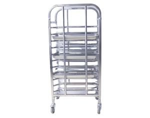 Bandeja de refrigeració<span class=keywords><strong>n</strong></span> para panadería de Hotel, carrito de acero inoxidable, estante de 15 capas para cocina de <span class=keywords><strong>restaurante</strong></span> - Product Image 3