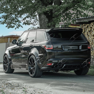 레인지 로버 바디 키트 스포츠 MSY 와이드 바디 업그레이드 탄소 섬유 전면/후면 립 휠 아치 장식 자동차 액세서리 - Product Image 4