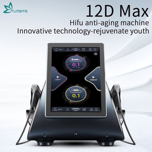 เครื่องยกกระชับผิวหน้า 12D Max Hifu ลดเลือนริ้วรอย ฟื้นฟูผิวหน้า หน้าจอสัมผัสแบบตั้งโต๊ะ พร้อมจอแสดงผล LED สำหรับการรักษาผิวหน้า - Product Image 1