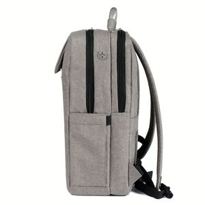Customizable USB Charging <b>Backpack</b> Durable Oxford Waterproof <b>Laptop</b> Pocket Polyester Zipper External Frame for Men Women - Product Image 2