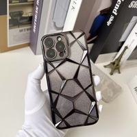 Coque de téléphone en papier pailleté TPU souple motif diamant pour Samsung A16 A06 A12 A13 A14 A15