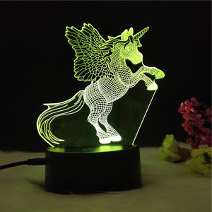 <span class=keywords><strong>La</strong></span> licorne — symbole de <span class=keywords><strong>la</strong></span> liberté, veilleuse 3D, symbole de <span class=keywords><strong>la</strong></span> liberté - Product Image 4