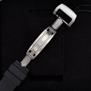 Reloj Unisex de Lujo con Esfera de Cristal de Zafiro Azul, Cabeza de Calavera de Aleación, 41 mm, Movimiento Citizen, Correa de Cuero, Cierre Oculto, Esfera con Indicadores - Product Image 3