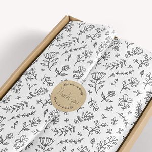 Custom Logo Printed Pink Wrapping Tissue <strong>Paper</strong> For Clothing Packaging - Product Image 1