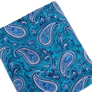 Tela de Algodón 100% Estampada a Mano, Fabricada Artesanalmente, Ecológica, por Metro, a Precio de Fábrica, Proveedor OEM ODM - Product Image 1