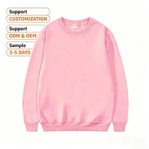 Felpe Ecologiche in Poliestere/Cotone Lavorato a Maglia con Logo OEM, Vestibilità Regolare per Uomo e <span class=keywords><strong>Donna</strong></span>, Girocollo 310g, Pullover - Product Image 1
