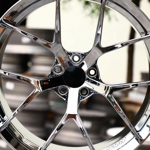 Ruedas LZT-2693 FI-R Cromadas Forjadas para Autos <span class=keywords><strong>BMW</strong></span> M2 F80 F90 <span class=keywords><strong>E46</strong></span> E92 M3 M4 F30 G30 G80 330i 340i 540i M550i - Product Image 4