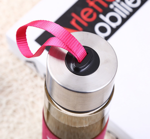 Khuyến Mãi BPA Free Thủy Tinh Xách Tay Thể Thao Niềm Vui Và Shaker Chai Nước Trà Infuser Với Bộ Trà - Product Image 4