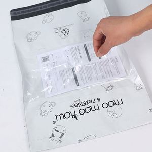 Muestra Gratuita de Bolsa de Envío Biodegradable de LDPE Reciclable, Resistente a la Humedad, con Logotipo Personalizado, para Envíos Express - Product Image 1