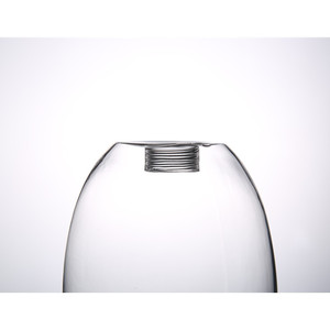 Venta caliente, soplado a mano, transparente, doble pared, redondo, G9, vidrio de borosilicato esmerilado, reemplazo de pantalla de globo - Product Image 3